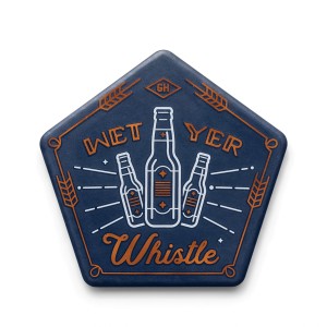 Подложкa за чашa за бира GEN643 - Wet Yer Whistle